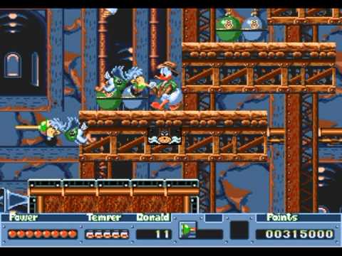 Quackshot Megadrive - Jeux vidéo