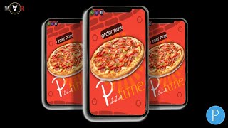 pixellab PPDM - pizza time 2022 - new tutorials by your phone. made design