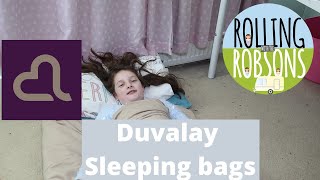 Duvalay Sleeping bags - First Look