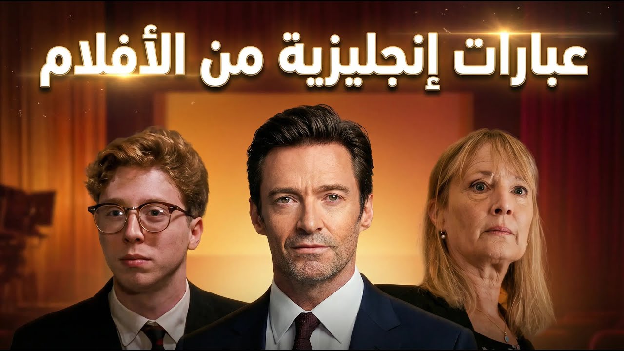 44 - تعلّم النطق والتعبير من مشاهد في الأفلام 🎬