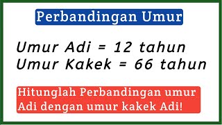 Perbandingan Umur || Matematika SD
