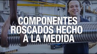 Bornemann en 30 segundos: Husillos de rosca trapecial, husillos especiales, roscas cruzadas, tuercas