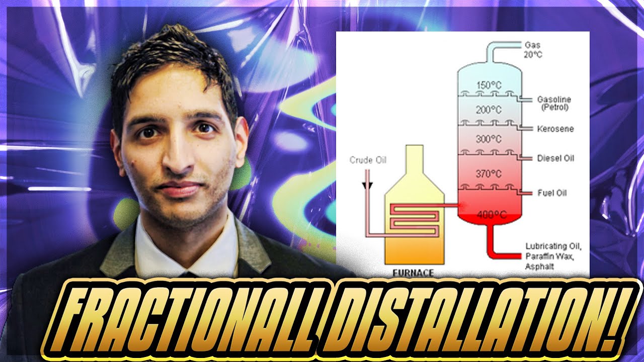 FRACTIONAL DISTILLATION EXPLAINED WITH GCSE CHEMISTRY EXAM QUESTIONS ...