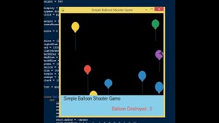 Simple Balloon Shooter Game using Python screenshot 4