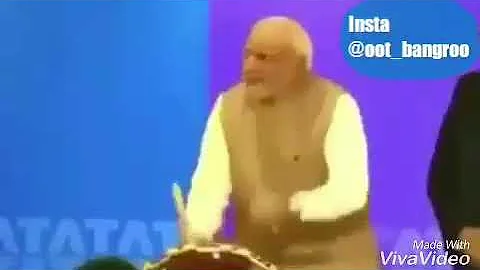 Modi Trumph dance on haryanvi-ragni