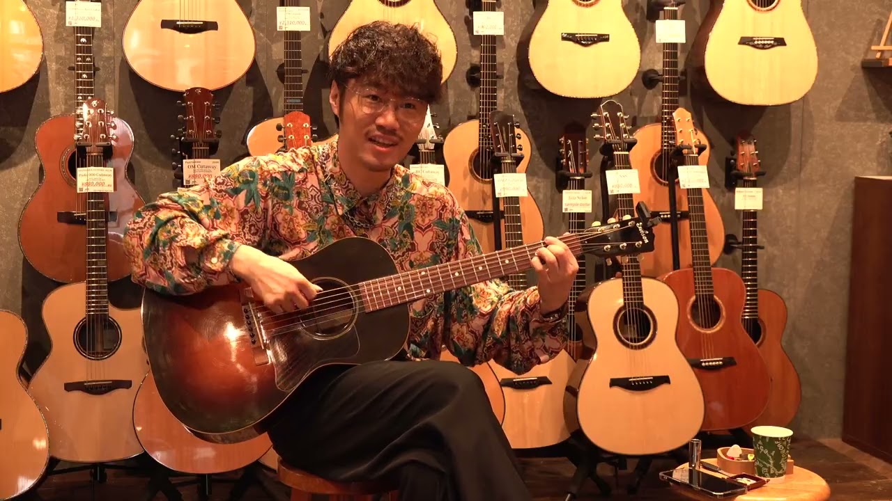 Gibson L-00 1937 Historic Collection 2006 Blue-G & Tetsuro Toyama