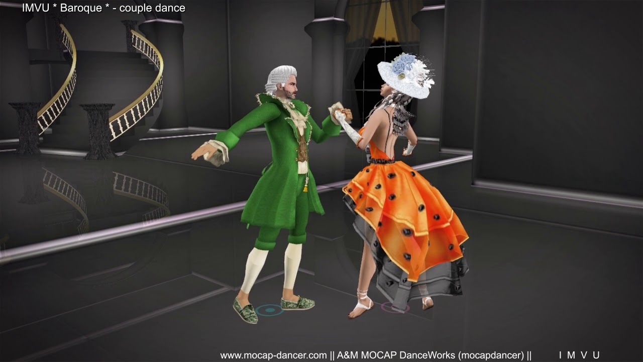 IMVU - Baroque - couple dance animation