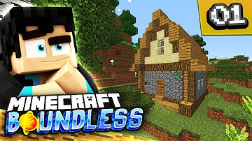 PORTAL TO A NEW BEGINNING! - EP 1 - (Boundless Modded Minecraft Server)