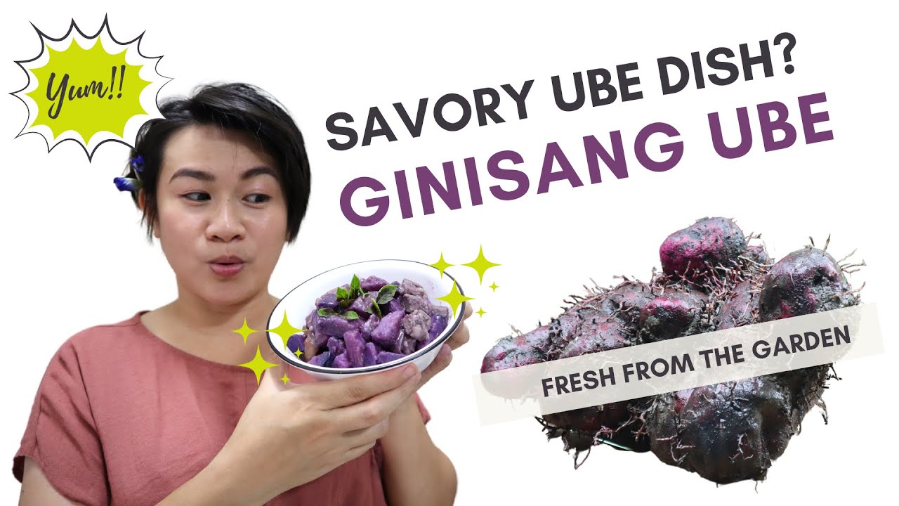 Savory Ube Dish? Let's Cook Ube, the Savory Way! Fresh From the