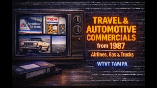Travel & Automotive Commercials from 1987 – Airlines, Gas, and Ford Trucks (WTVT Tampa)