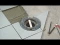 How to Tile a Floor: Tiling Around the Toilet Flange