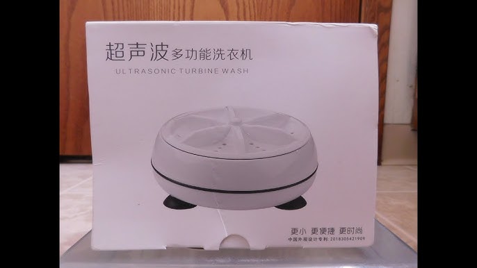 UltraWay Portable Washing Machine with Ultrasonic Ozone