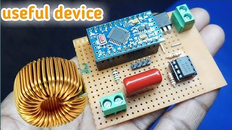 simple electronic circuit || inductance tester using arduino pro mini