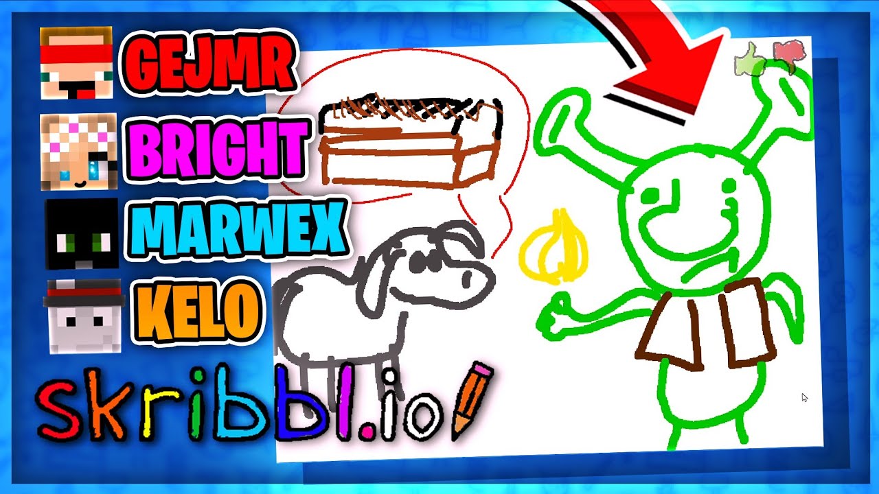 ZLOBŘI jsou jako CIBULE...🧅[Skribbl.io] w/ @GEJMR @Kelohap @marwex99 @eruanyo.