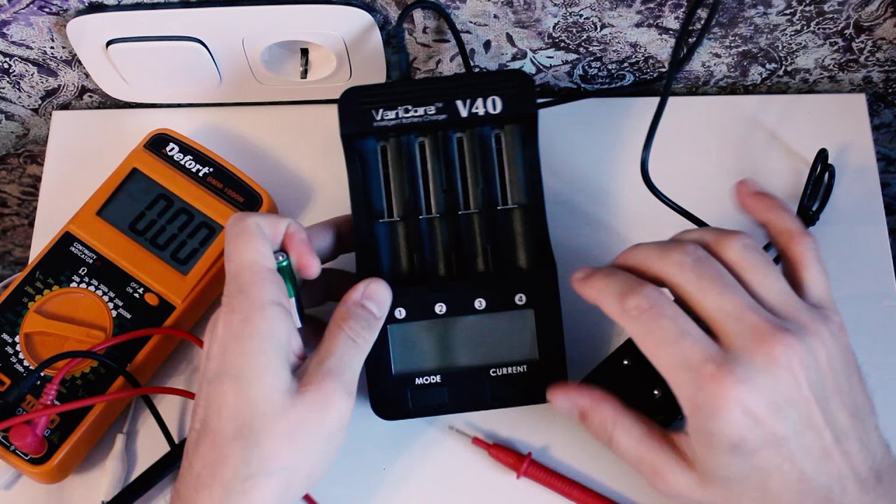 Что если аккумуляторная батарея(АА, ААА и т.п) не заряжается от ...