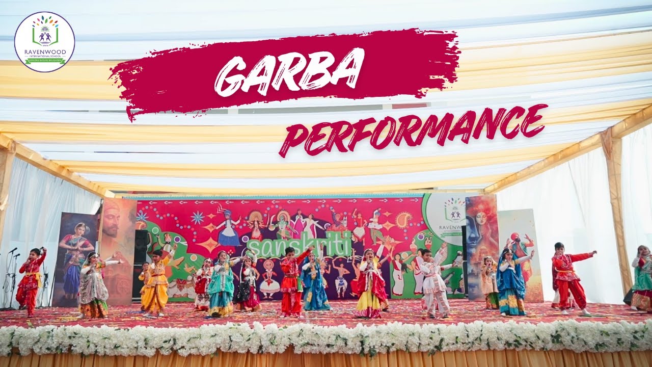 Garba Dance Performance – Vibrant Navratri Beats | Ravenwood Annual Function 2025-26