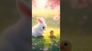 萌到心化!Bunny & Duckling Cutest 15s Animation 💕 | 超治愈短片
