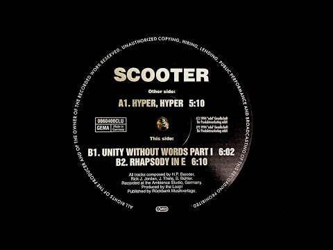 Scooter - Rhapsody In E (1994)