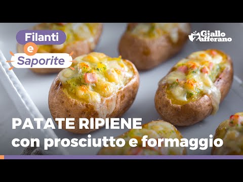 Video: Patate Ripiene Di Formaggio