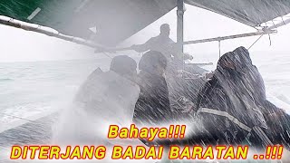 (part2) NGERI !! DETIK-DETIK MENEGANGKAN DIHANTAM BADAI || Baru Sampai Spot Mancing Langsung Pulang