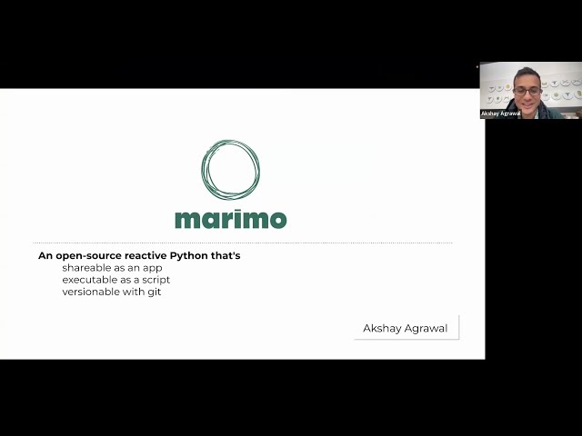 marimo: an open-source reactive notebook for Python - YouTube