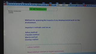 EIA methods