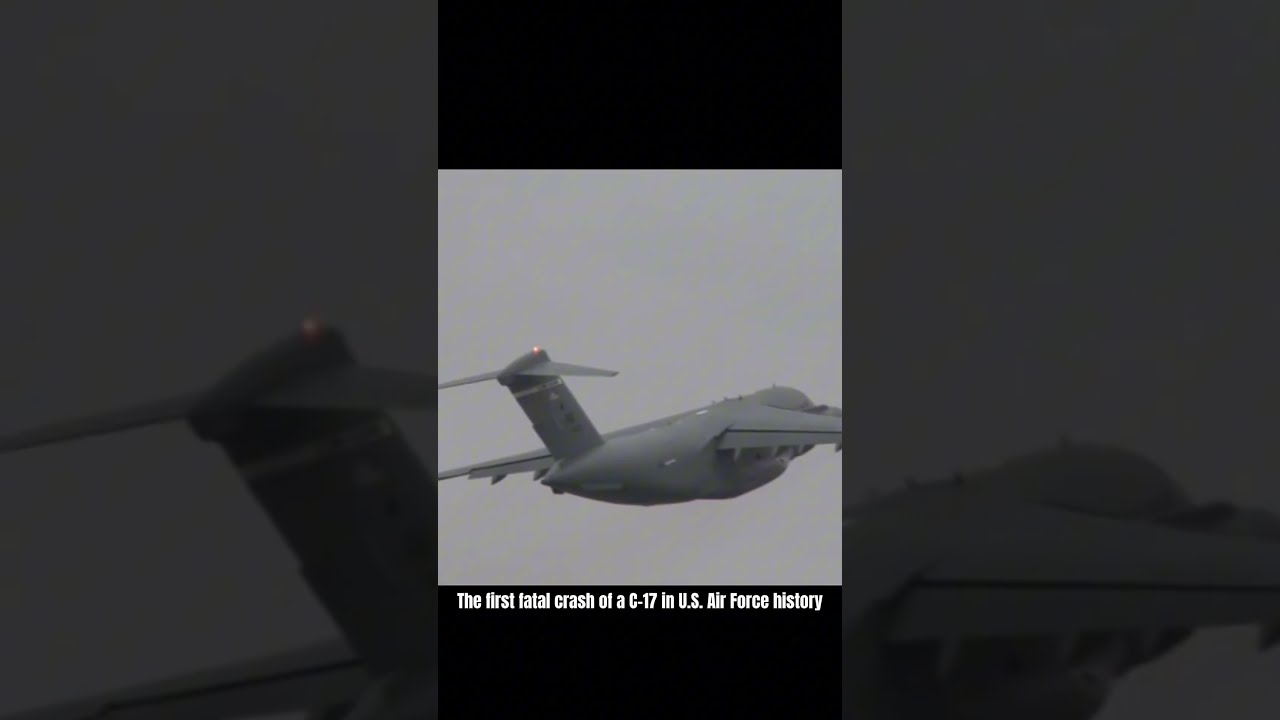 💥 Alaska C-17 Plane Crash — Deadliest Military Air Disaster 