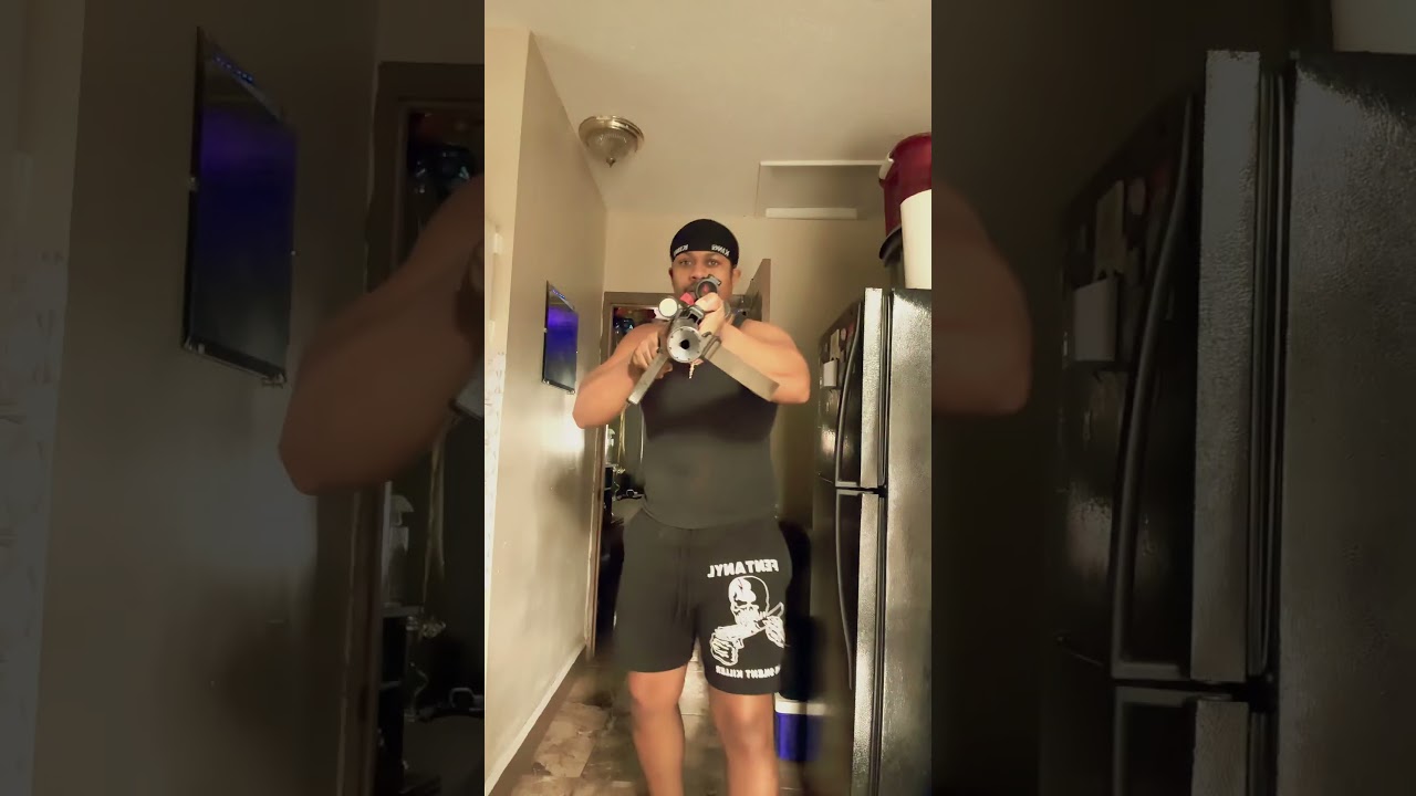 Definitely a 10.5 5.56 and a supressed glock 21 