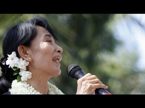 حزب رهبر مخالفان برمه در انتخابات شرکت می کند