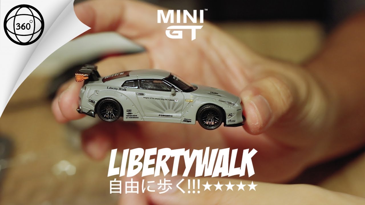 【 UNBOX MINI GT | GT-R MATTE GREY #3 】 1/64 | LIBERTY WALK | เล่นเป็นเด็ก EP.2