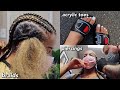 vlog: come to my appts w/ me! piercings, acrylic toes & braids | Azlia Williams