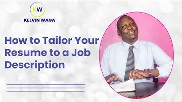 How to Tailor Your Resume to a Job Description  Job Matching Mode