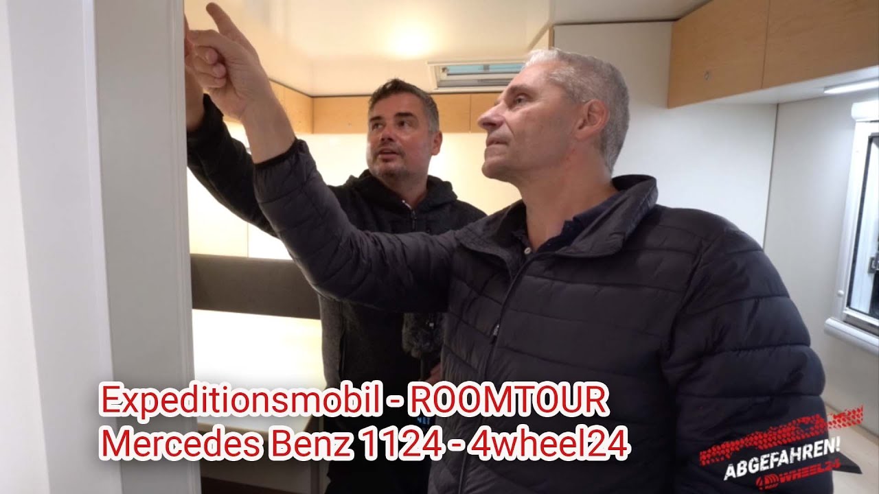 Expeditionsmobil - ROOMTOUR - Mercedes Benz 1124 - von 4wheel24