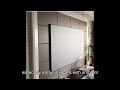 Transform Your Home Theater with This 2.35:1 4K Fixed Frame Projection Screen