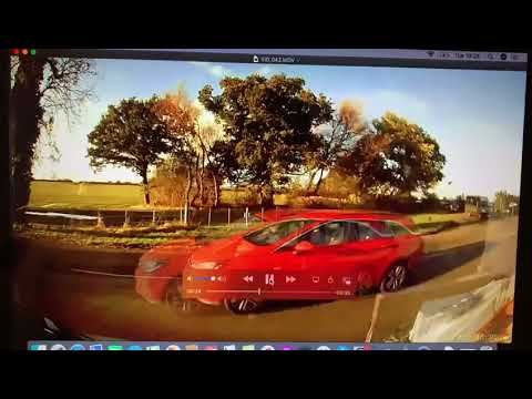 Lucky to be alive Biker causes car crash - YouTube