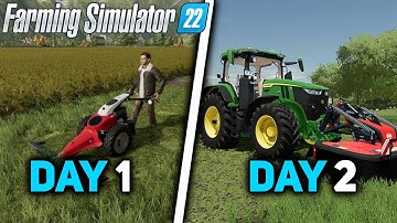 🚜MEGA Challenge from $0 on a flat MAP ep. #1