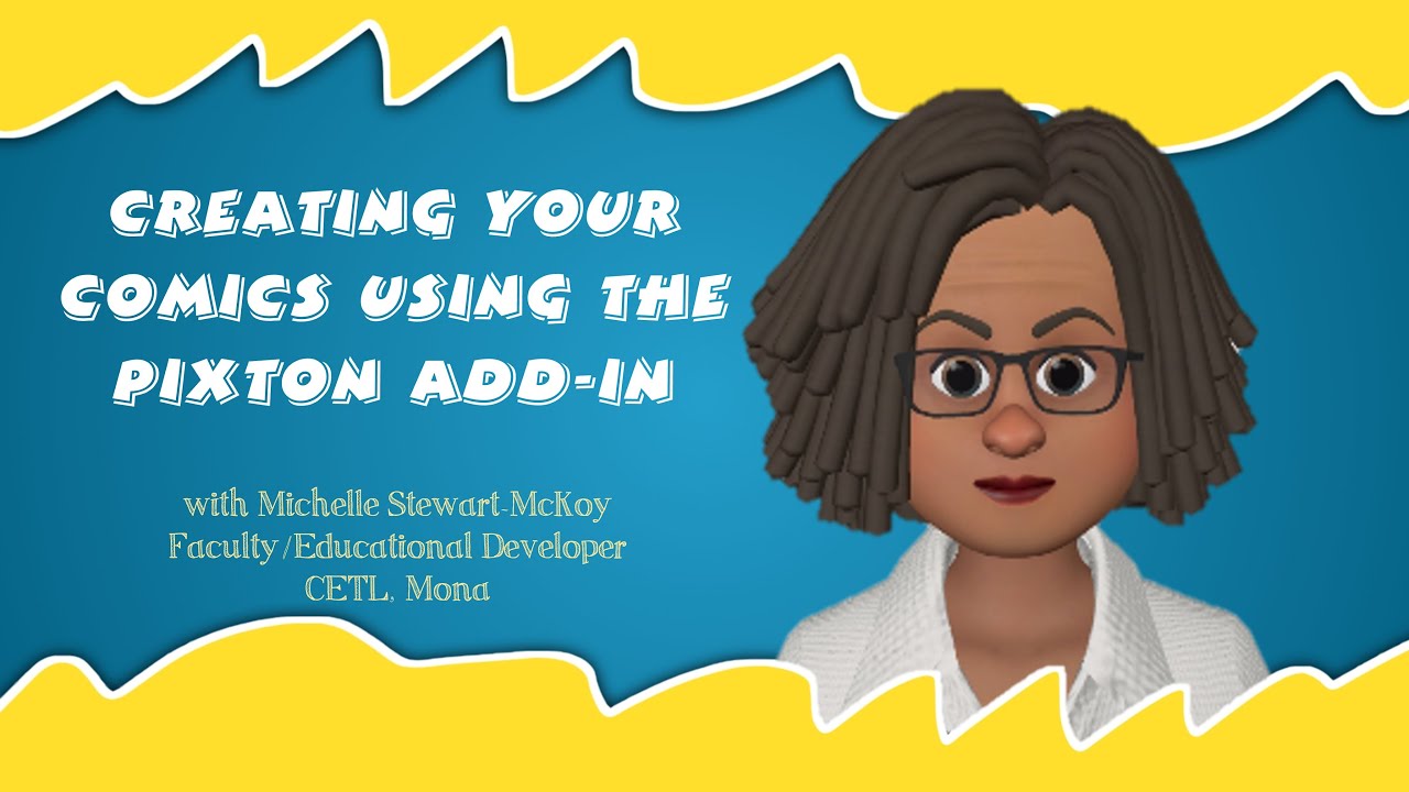 Create your comics using the Pixton add-in. - YouTube