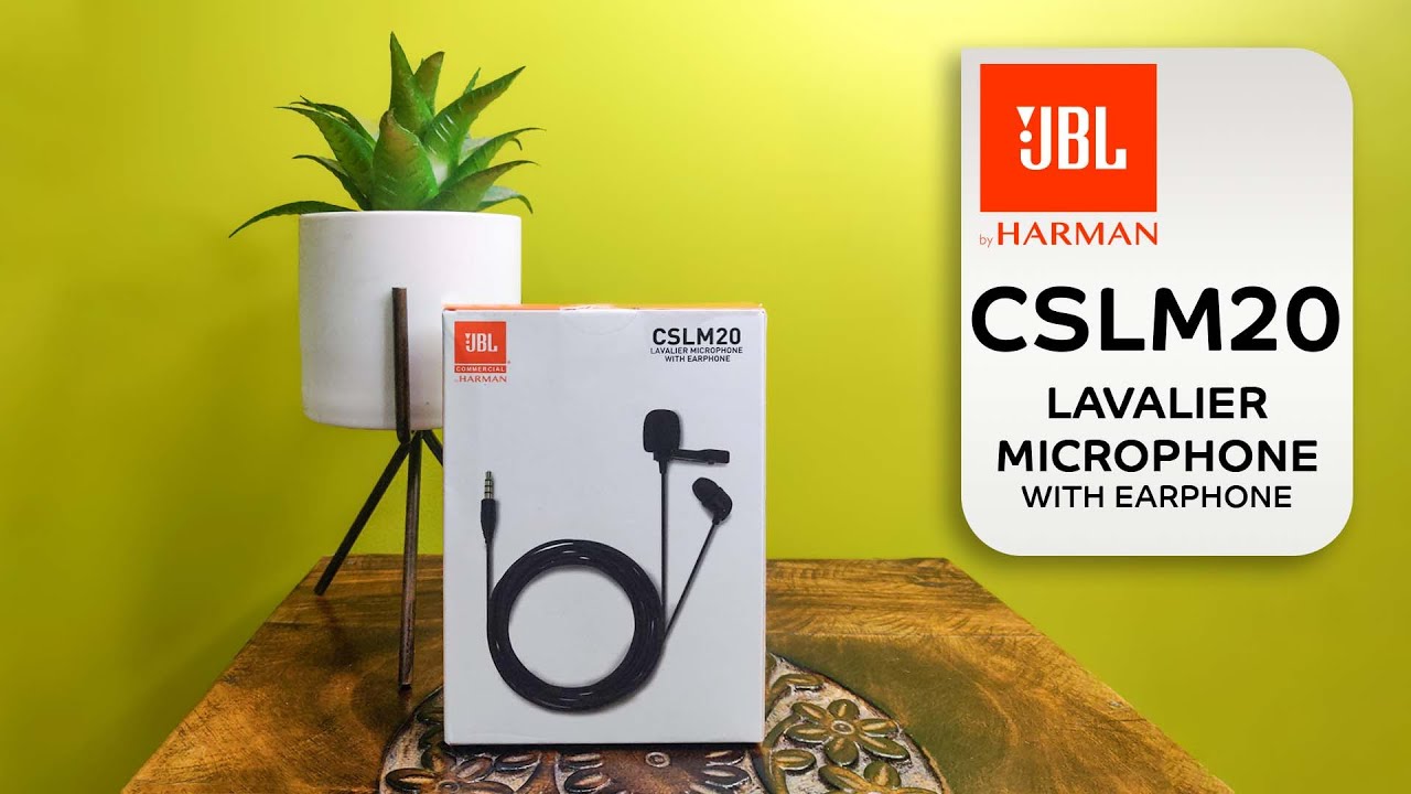 JBL Commercial CSLM20 Microphone Unboxing&Review