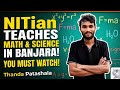 From Thanda to NIT: My Secret Formula!Math & Science Is Now Simple in Banjara! |Thanda Patashala👌♥️