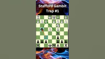 Stafford Gambit Trap #1