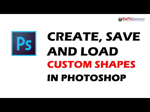 Video: How To Save A Shape