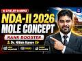 NDA-II 2026 | Mole Concept Complete One Shot | Chemistry Live Class | Rank Booster 🚀 | Dr.Nitish Sir