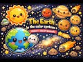 सौरमंडल में पृथ्वी Class 6 Geography Chapter 1 in Hindi (Kawaii Style) 🌍✨
