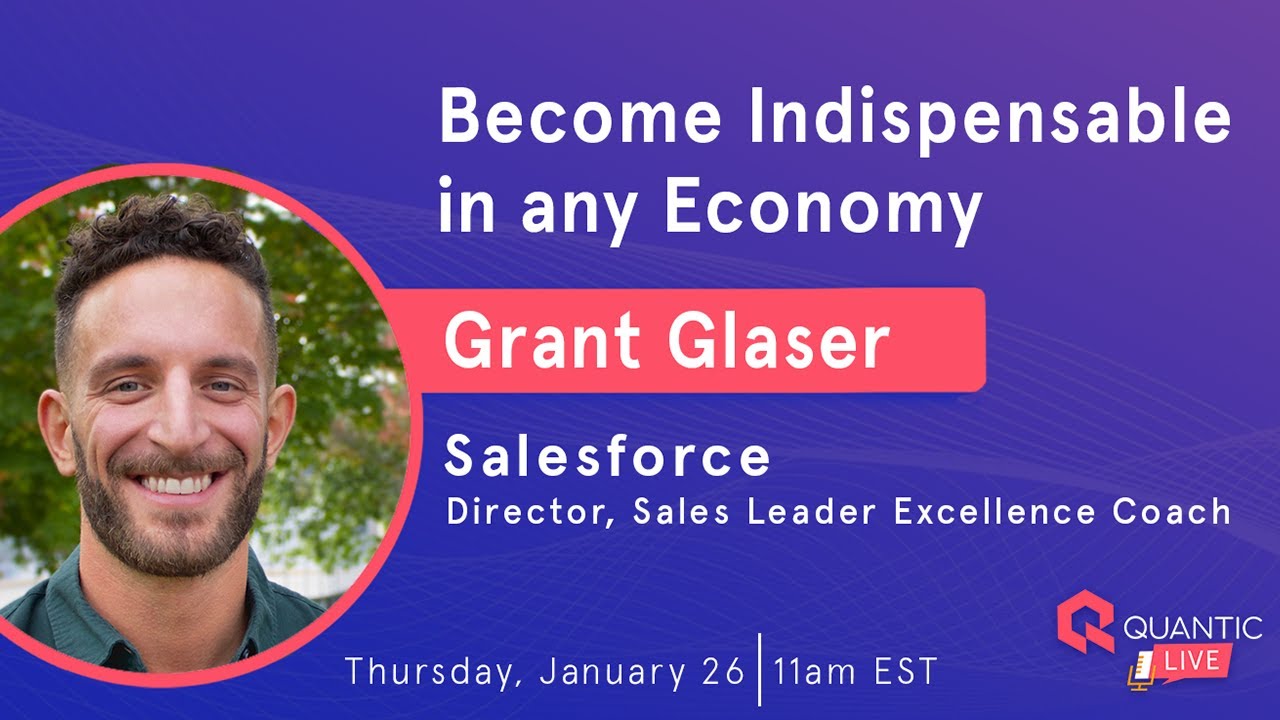 Quantic Conversations on LinkedIn with Experts: Future-Proofing Your Career with Grant Glaser