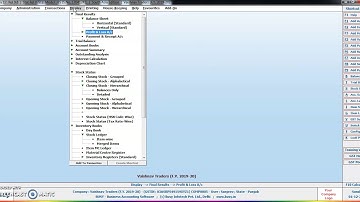 Learn, How to entre closing stock using Busy 17