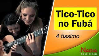 Виртуозы гитары Квартет 4tissimo представляет: виртуозное исполнение Tico-Tico no Fubá на гитаре