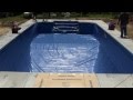 How To Install A Vinyl Swimming Pool Liner On A Pool Kit From Pool Warehouse.