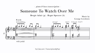 Someone To Watch Over Me - Beegie Adair sheet music (transcription)