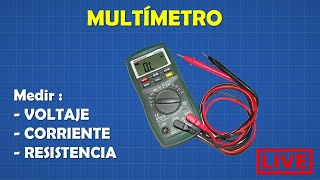 Uso del MULTÍMETRO- [Curso de ELECTRICIDAD y ELECTRÓNICA #05]⚡️