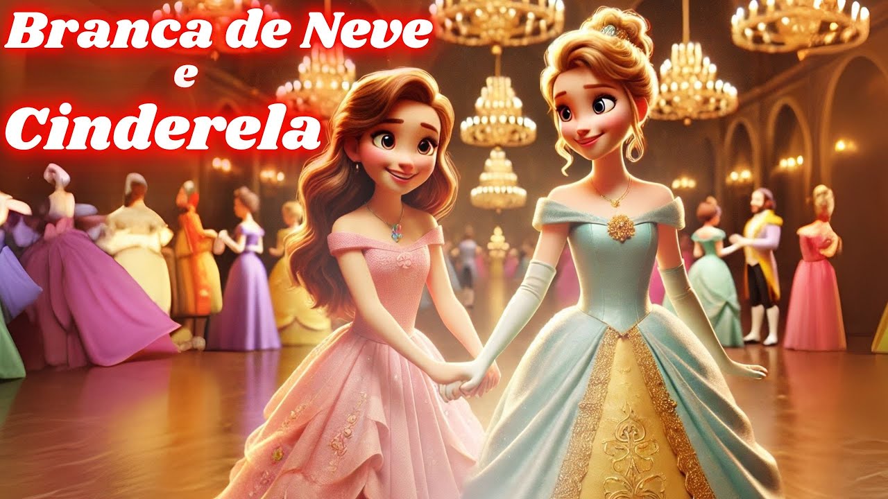 Branca de Neve e Cinderela em: A Aventura Encantada, a Magia da Amizade ...